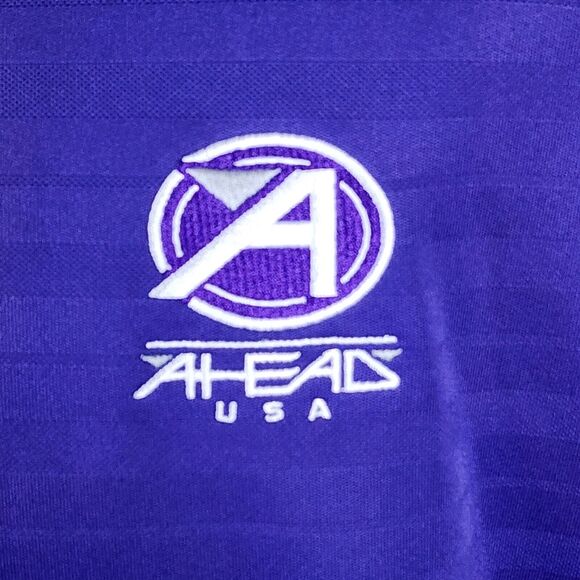 Ahead Extreme Polo Purple Logo Size XL - Picture 4 of 6